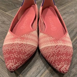 Rothy’s limited Pink Plaid points